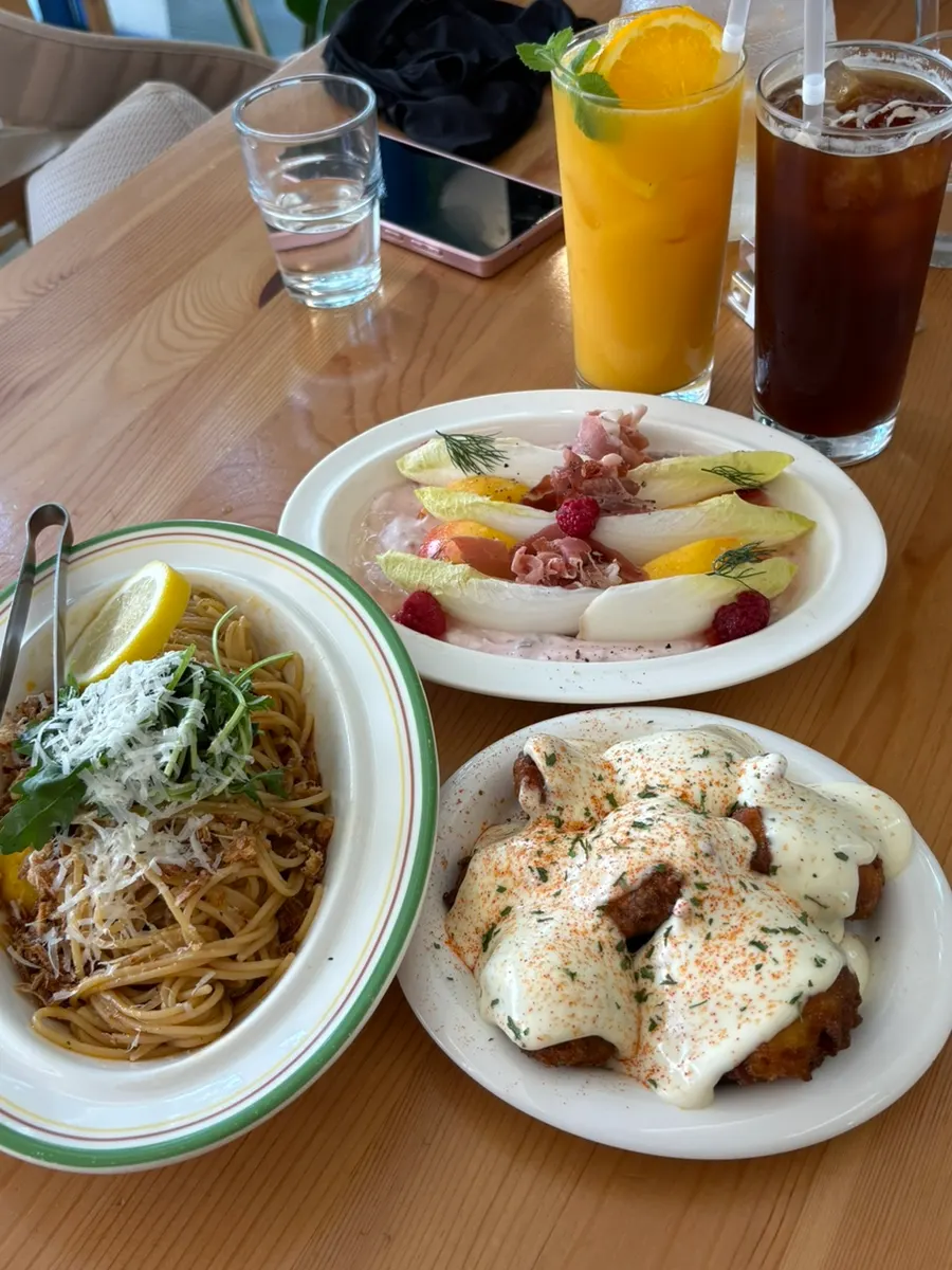 Spicy lemon anchovy pasta