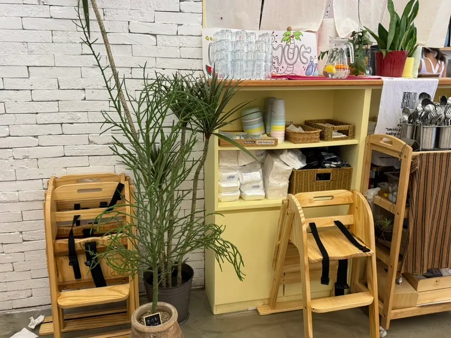 Baby chair prepared at Meolmeol Pangyo