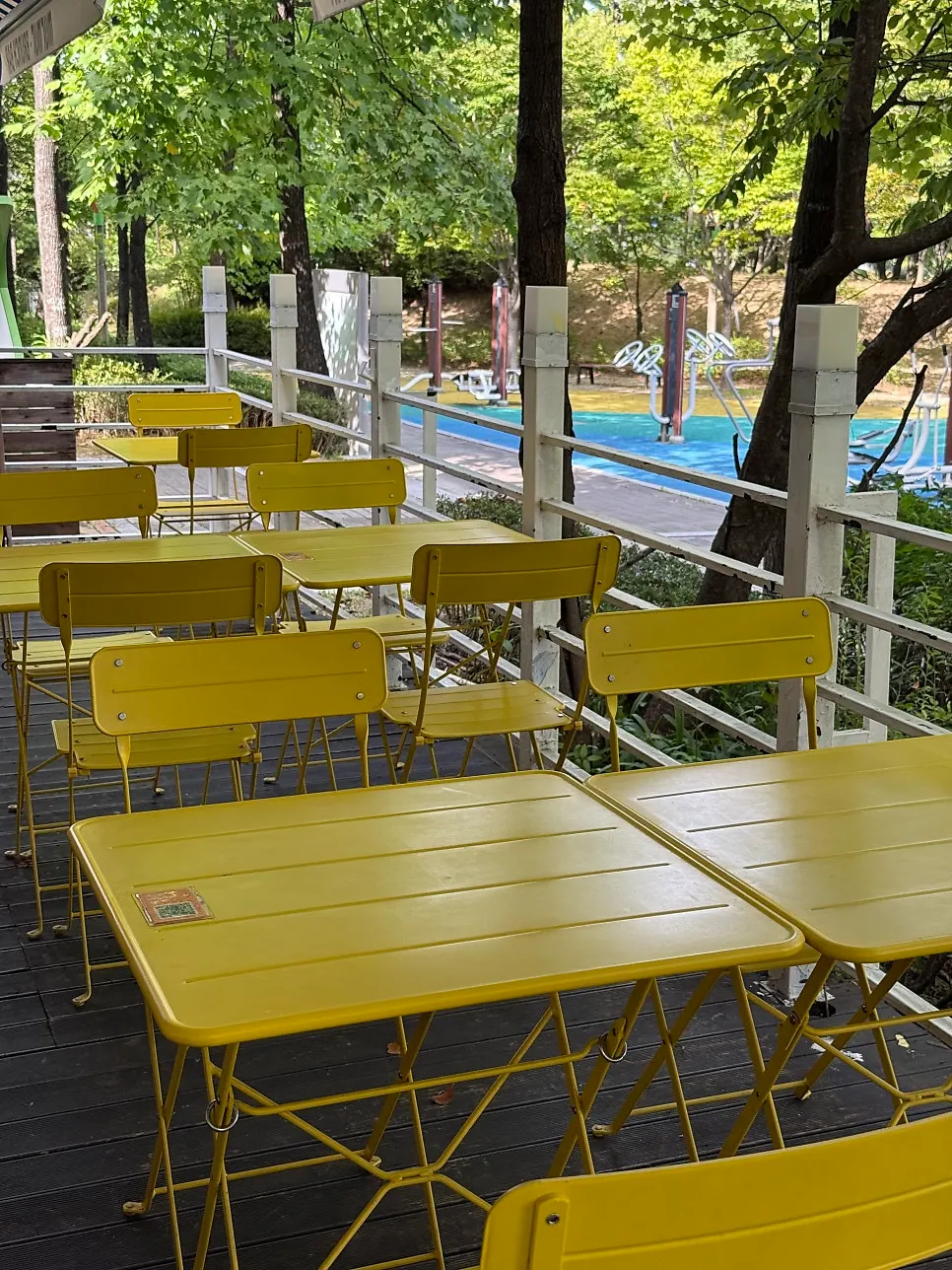 Baby chair provided at Meolmeol Pangyo