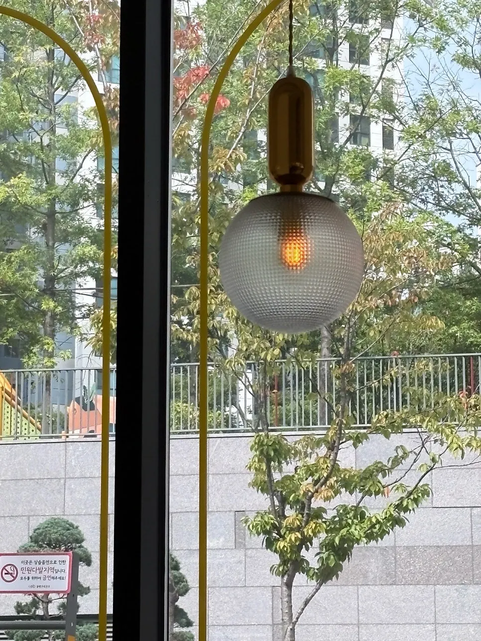 Window seat overlooking the main road at 37.5 Signature Mia Branch