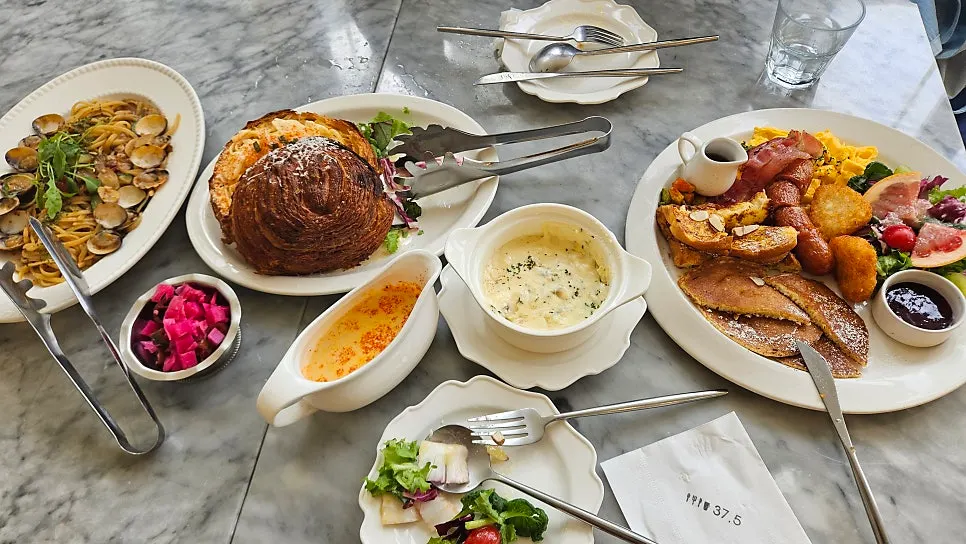 Brunch meal at 37.5 Signature Mia Branch