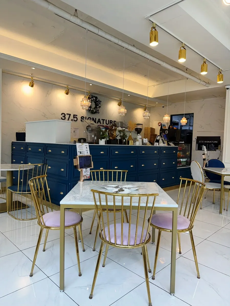 Comfortable dining area inside the restaurant