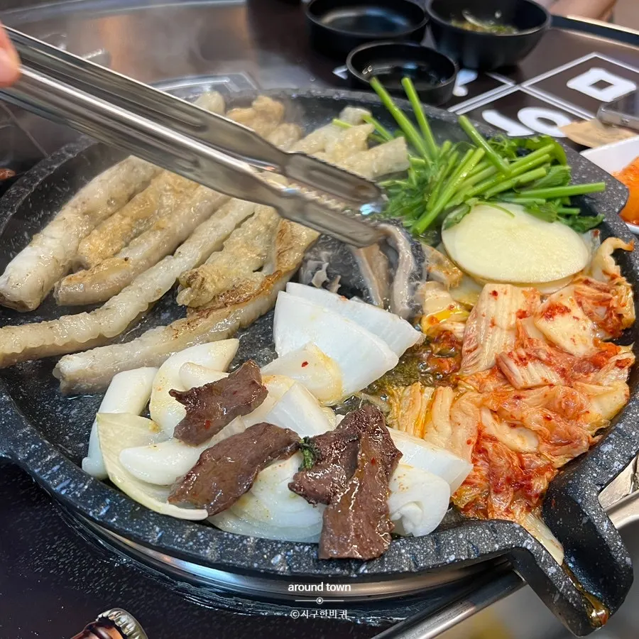 오독오독한 식감의 벌집양 구이