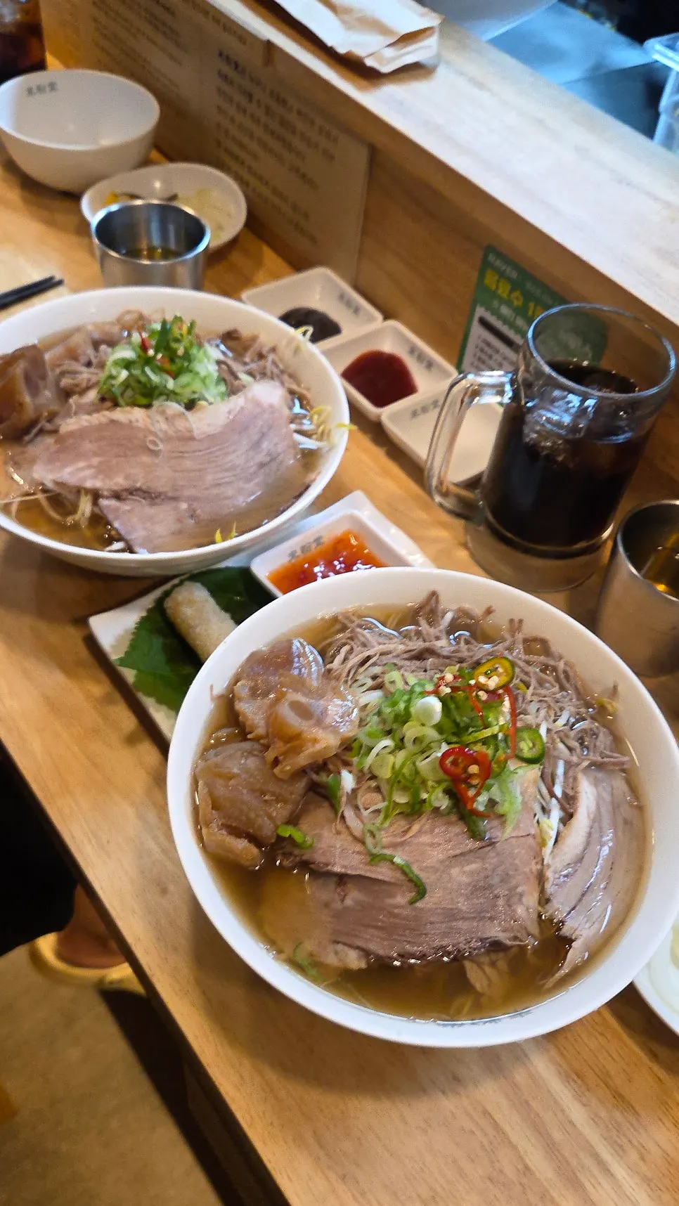쌀국수 전문점 미분당 동탄역점 방문 모습