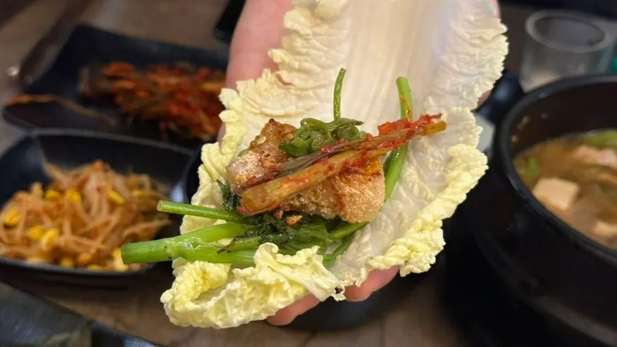 Assorted side dishes to pair with the meat