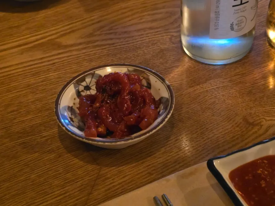 Midoriya's basic side dish, dried radish strips