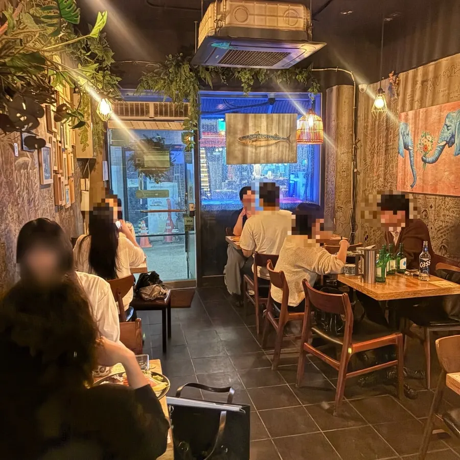 이태원로26길 미도리야 매장 입구