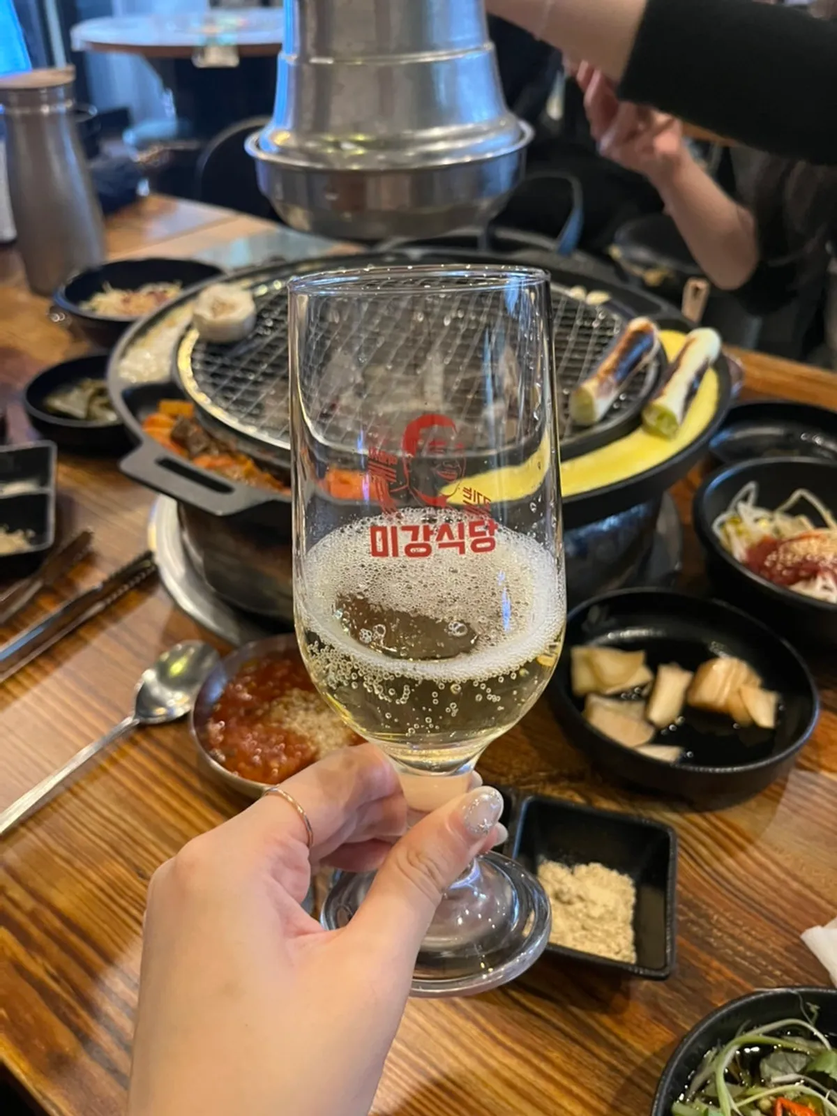 미강식당 3인 세트 상차림