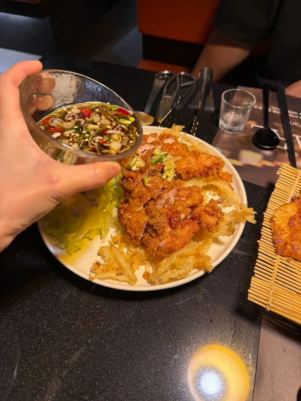 Yurin-gi ordered as a soju snack
