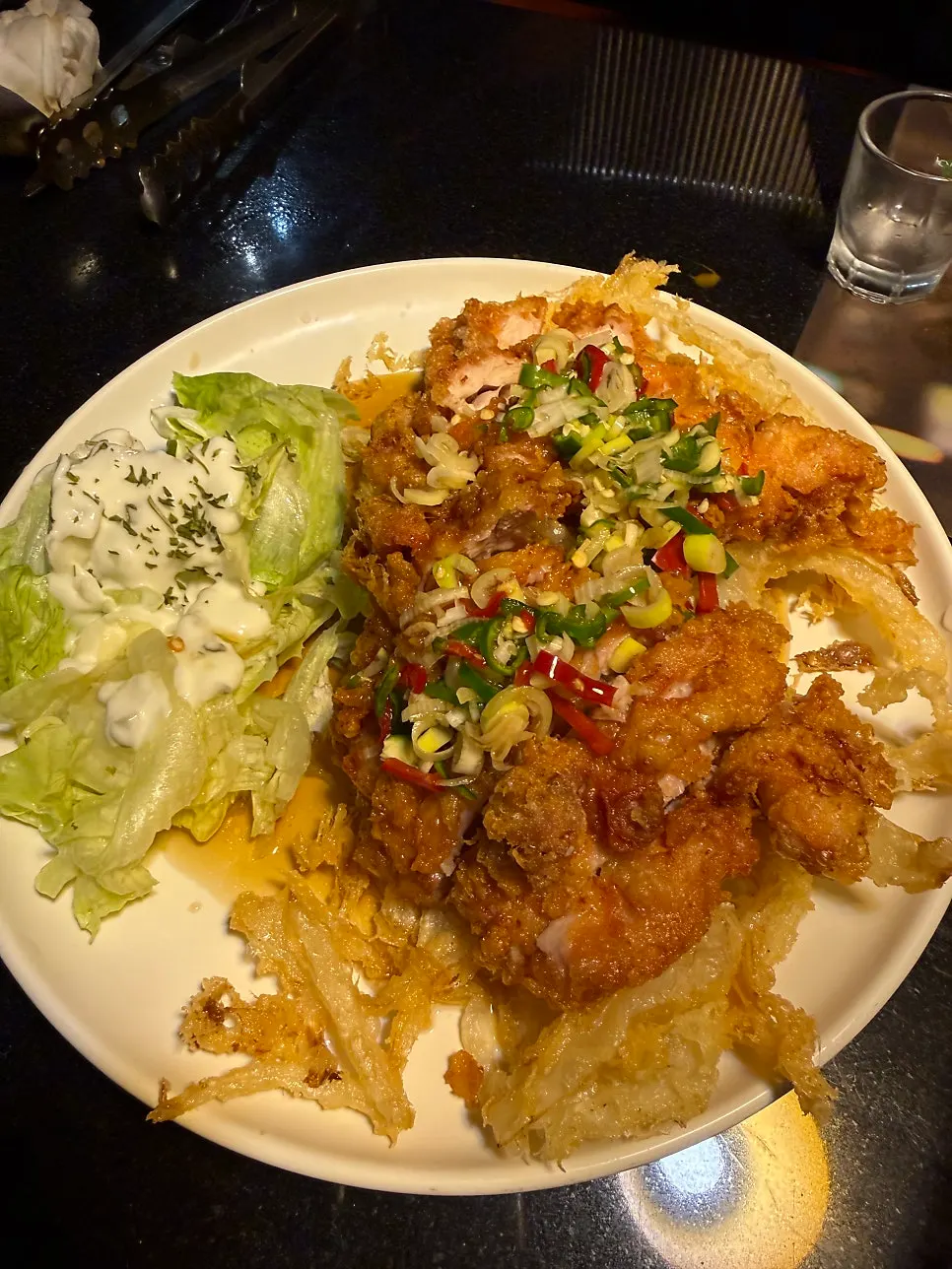 Yurin-gi with Cheongyang chili pepper sauce