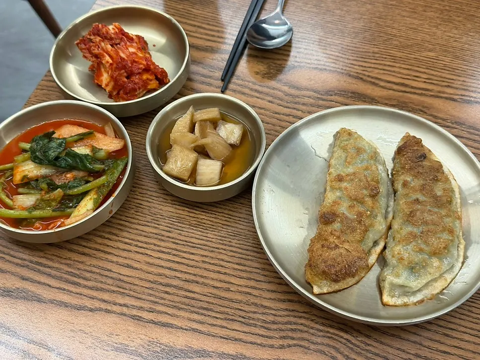 Complimentary warm buckwheat tea