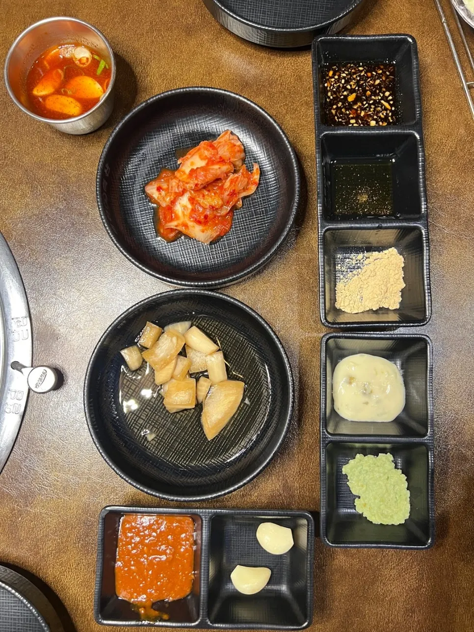 식사 메뉴 메뉴판