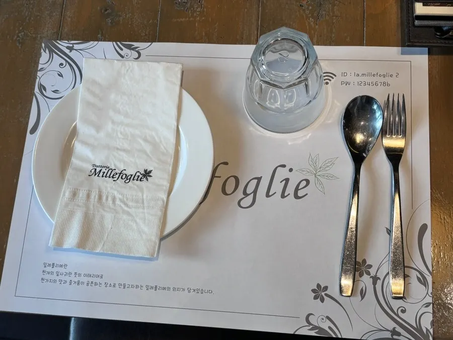Full view of Millepollie's dining hall