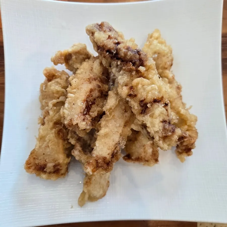 A plate of tangsuyuk at Mimi China