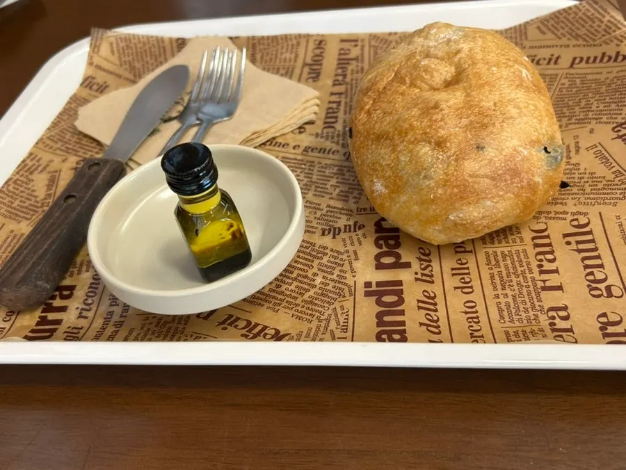 Spread of drinks and desserts ordered at MIMI Coffee Mill