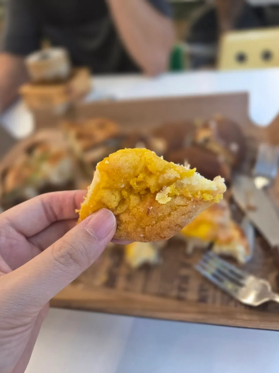 초당옥수수 모찌 소보로 빵