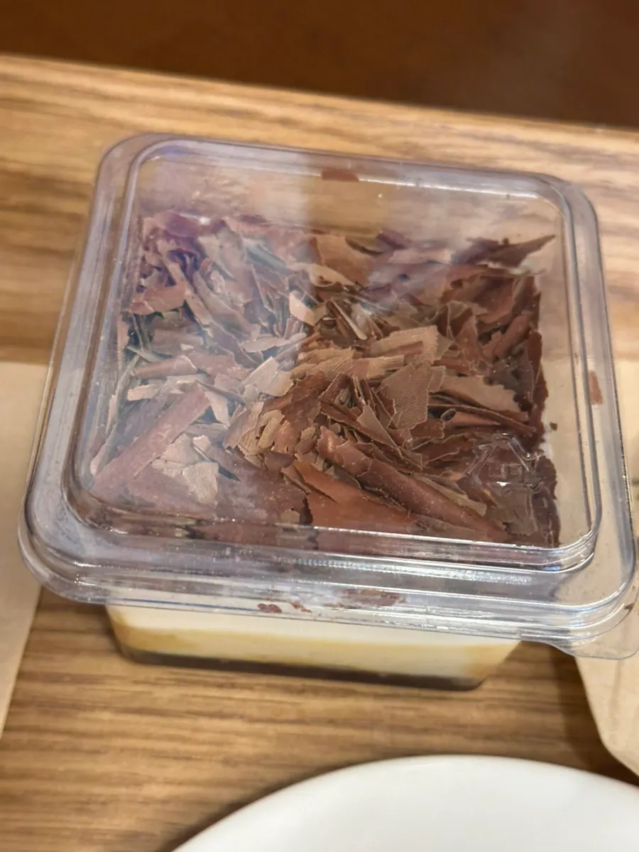 Golden-baked burnt cheesecake