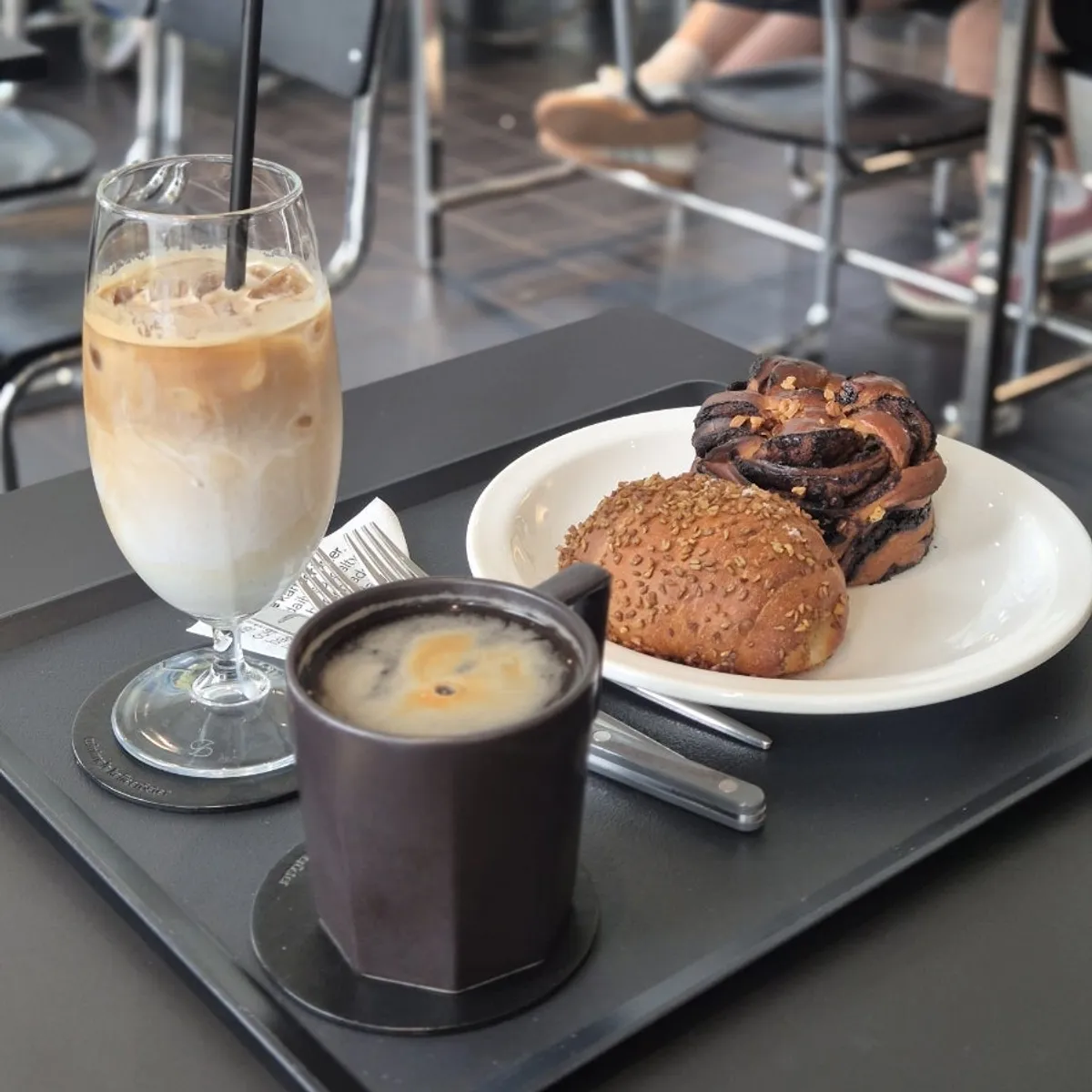 Minimale Coffee Roaster drink menu and prices