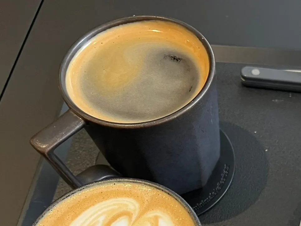 Mini Male Helsinki Latte made with Balance beans