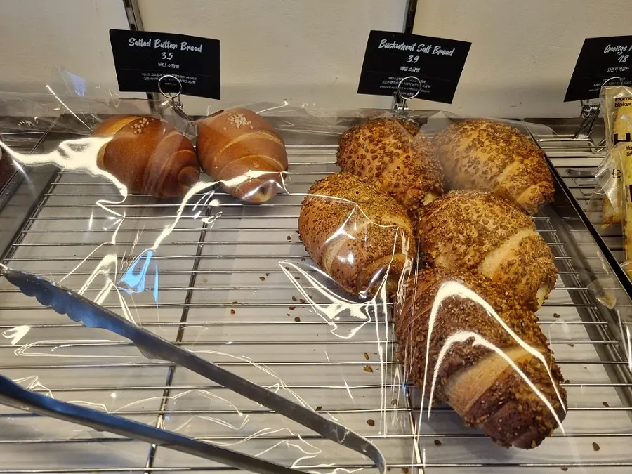 Bakery corner with a wide variety of desserts