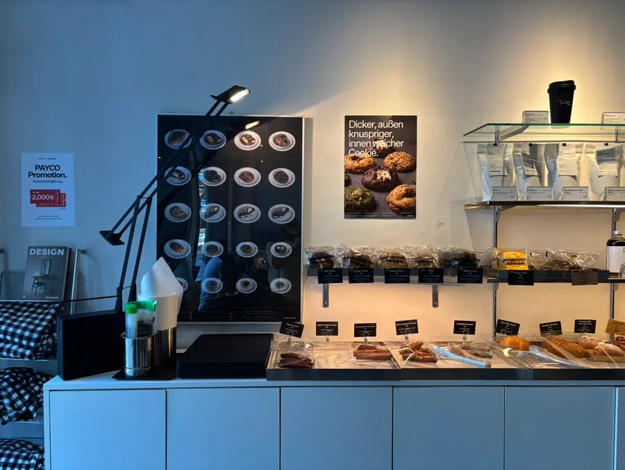 Stylish café interior design