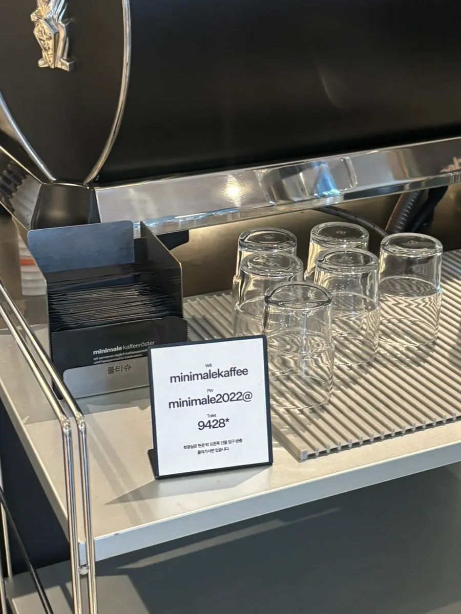 Dessert corner displayed on trays