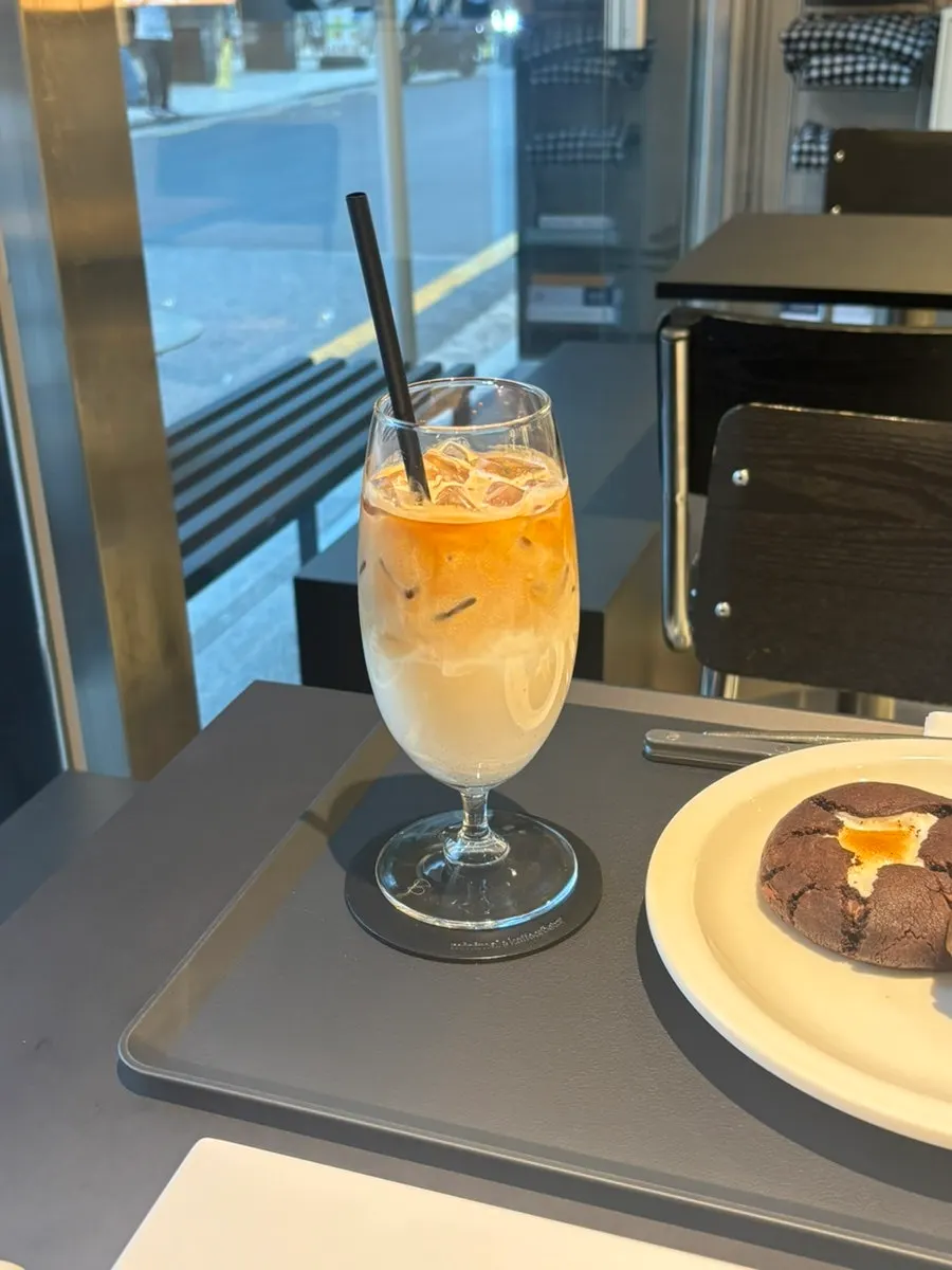A cup of the signature Helsinki Latte