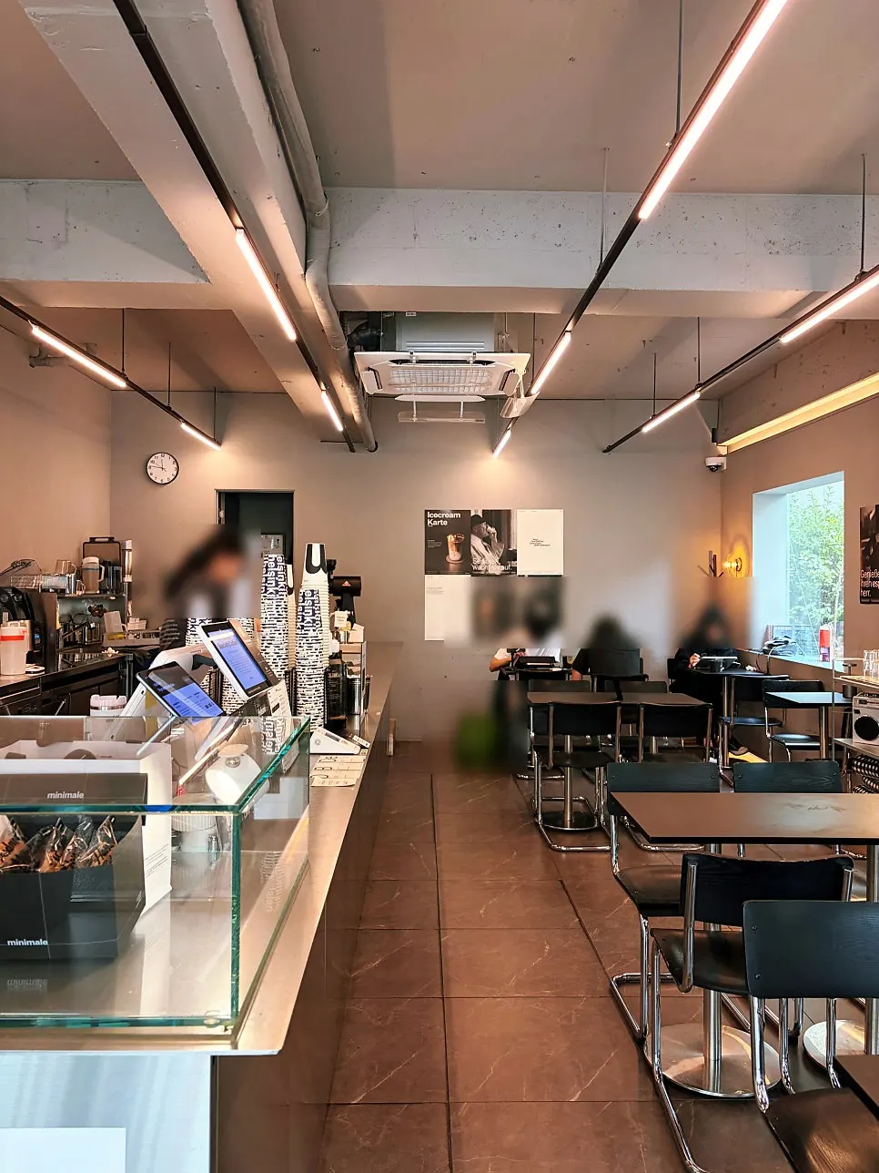 Exterior of Mini Male café near Yeoksam Station Exit 6