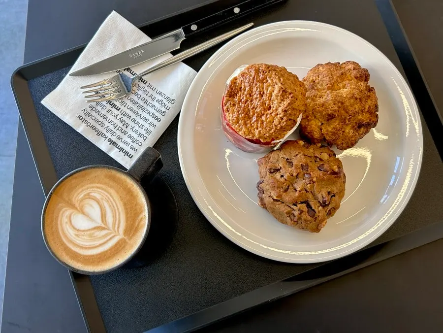 Traditional British-style plain scone