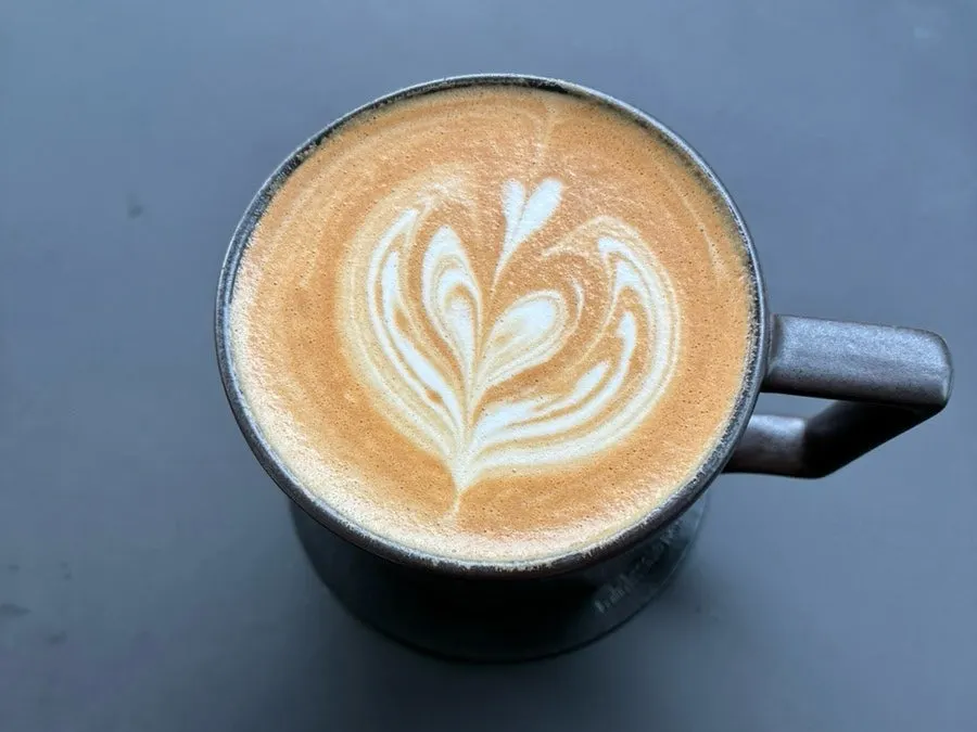 The Helsinki Latte ordered hot