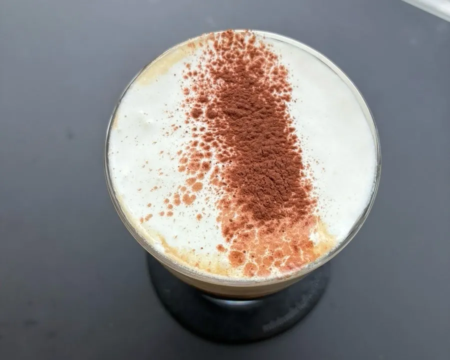 British Einspänner served alongside coffee