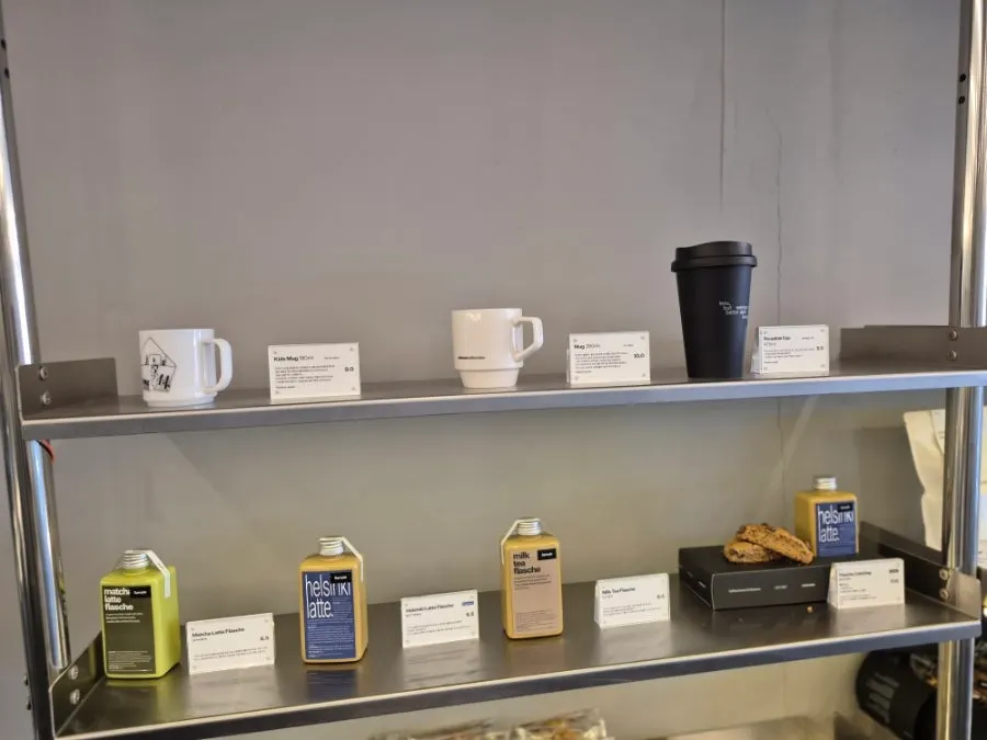 Coffee bar counter at Mini Male Seocho Gyodae