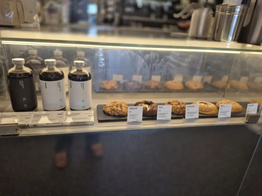 Interior of Mini Male Seocho Gyodae handling specialty coffee