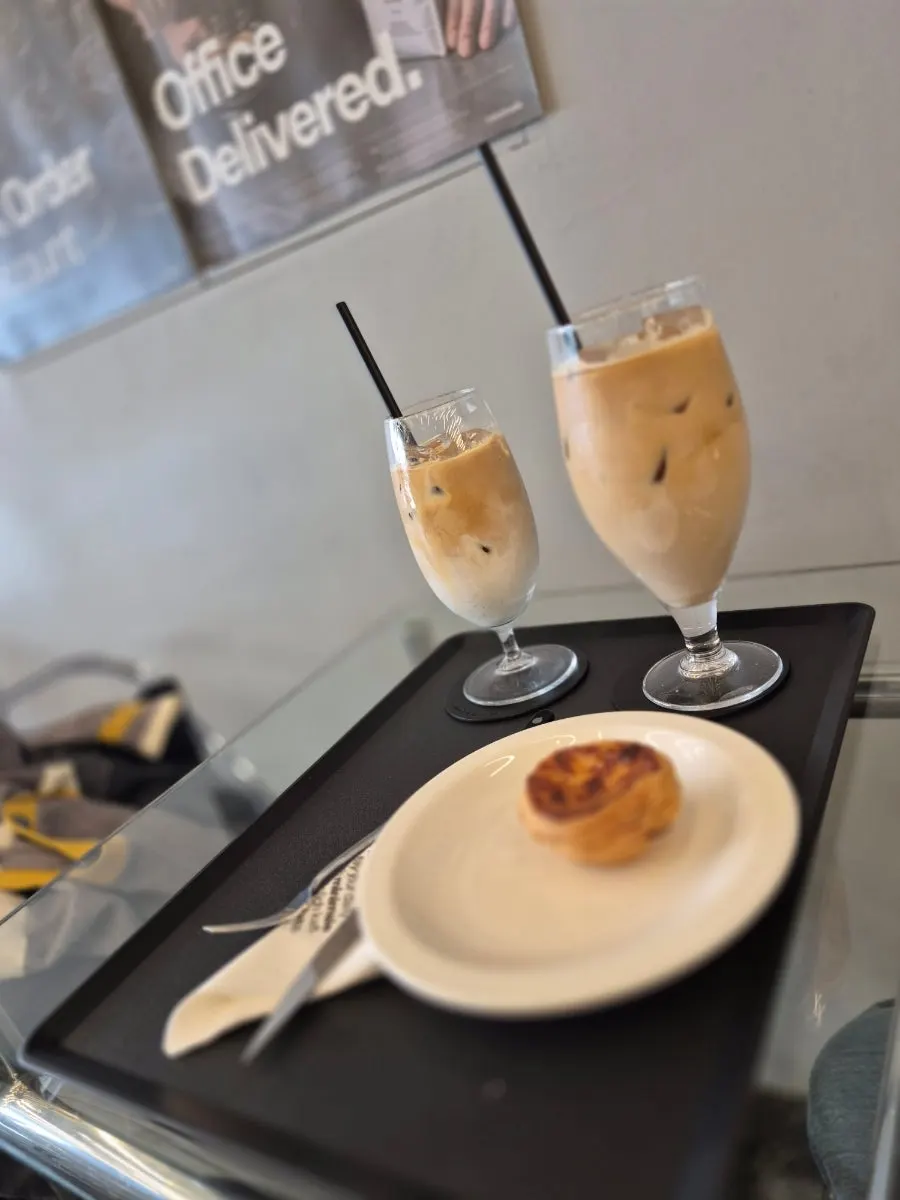 Cup of Mini Male's signature Helsinki Latte