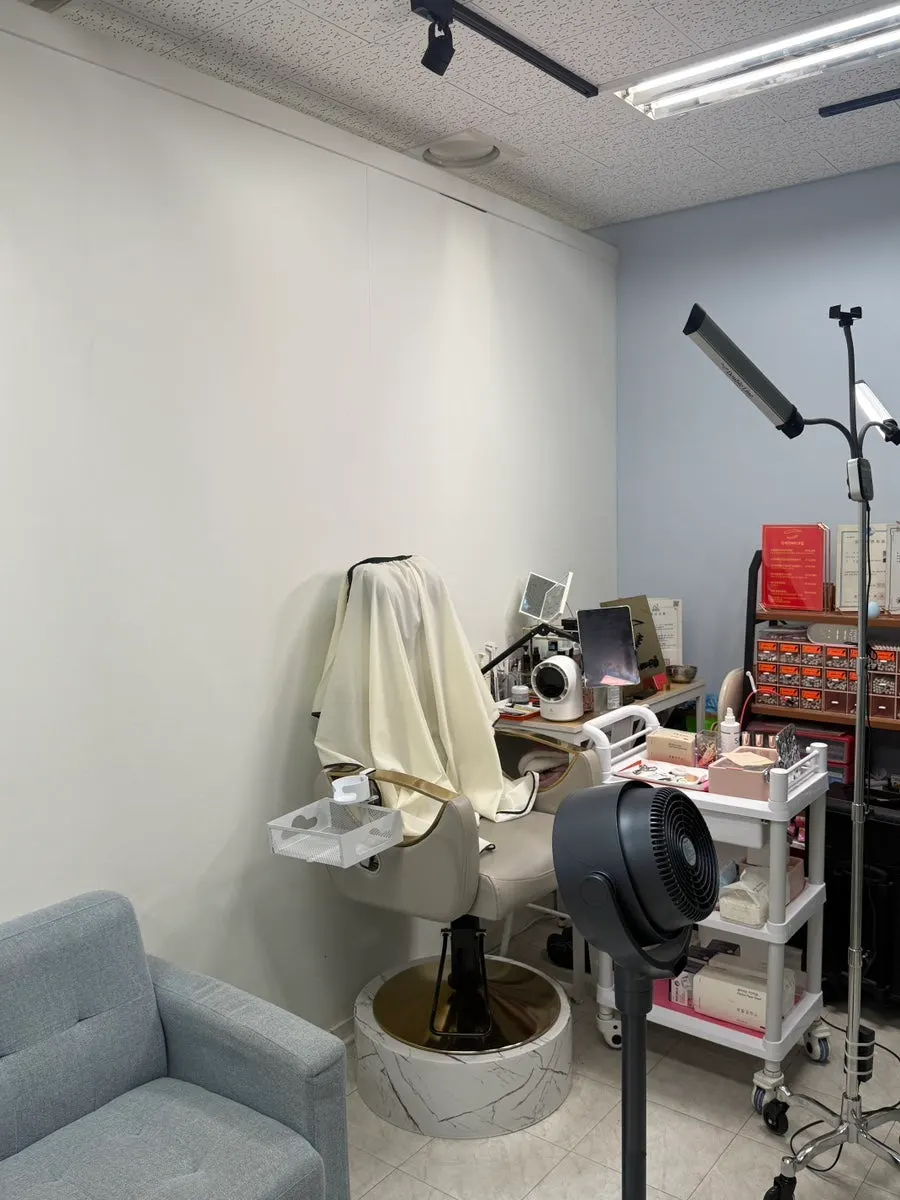 Waiting area for Minjei Makeup reservation visitors