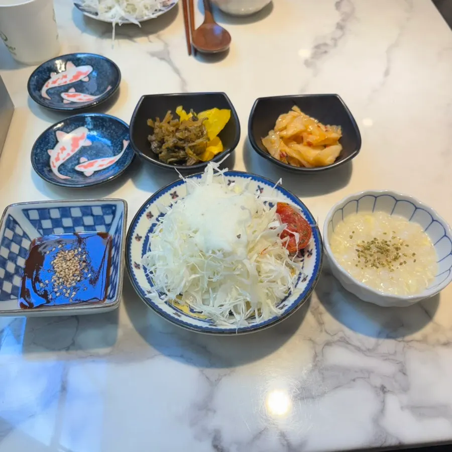 식사 전 나온 계란죽