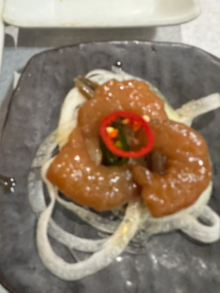 방파제 한상에 곁들여 나온 밑반찬