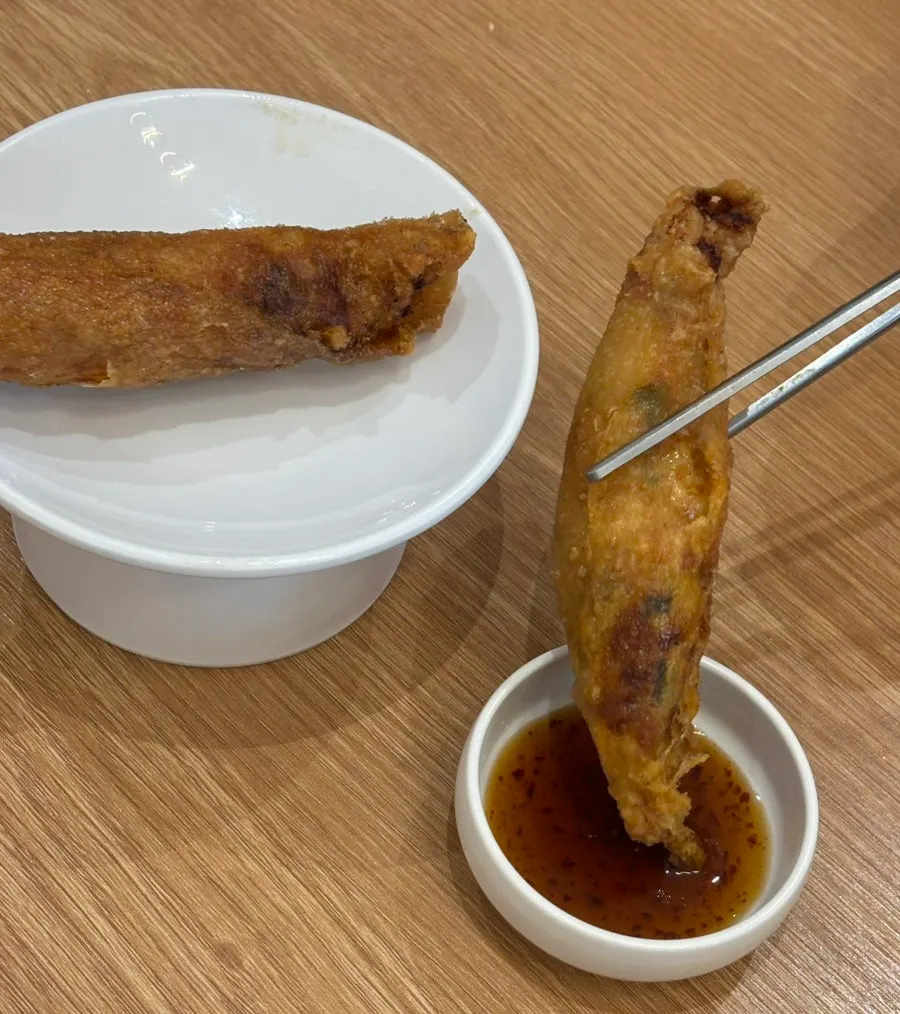 간장에 찍어 먹는 옥닭손만두