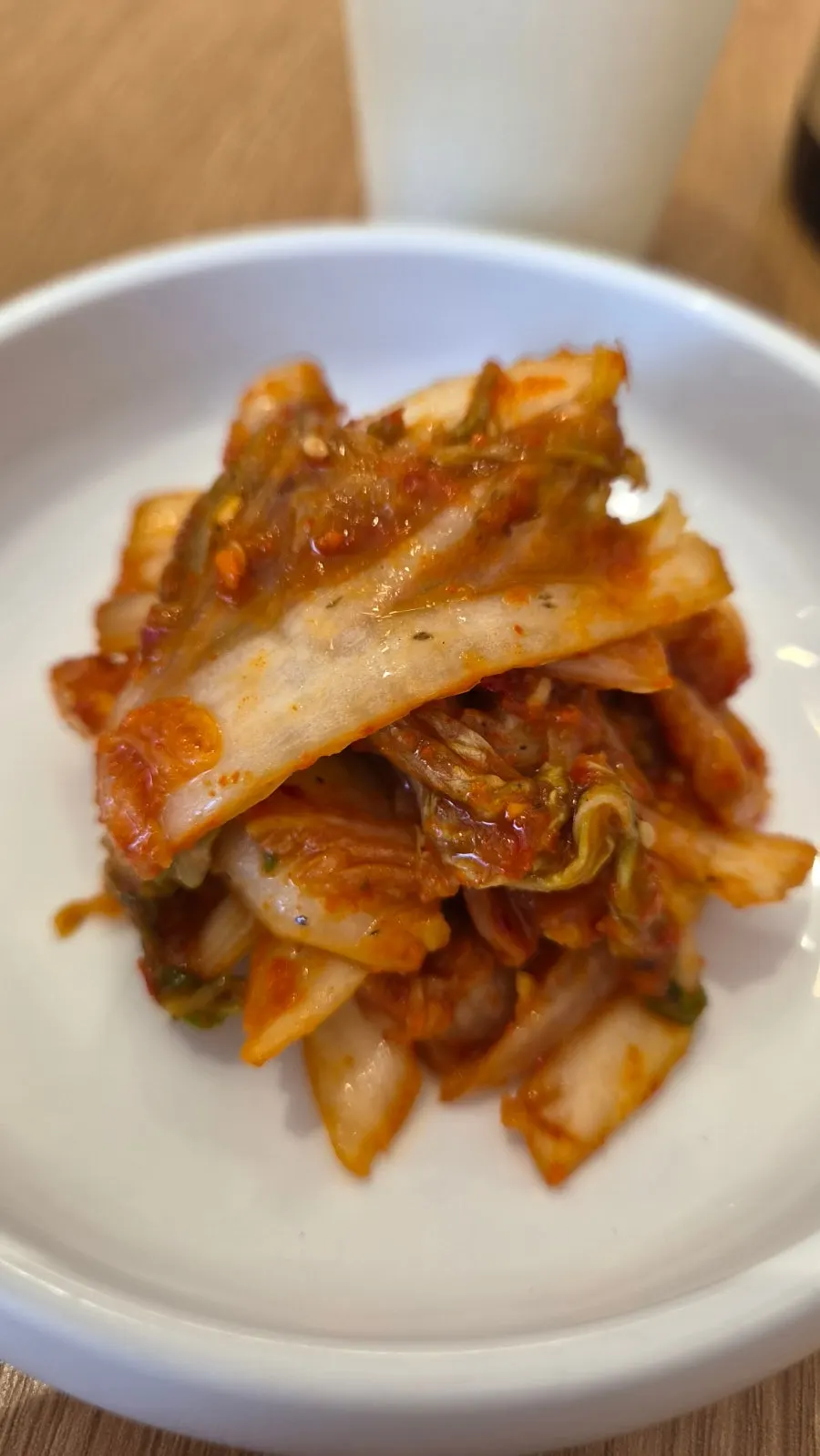 매일 아침 담근 겉절이 김치