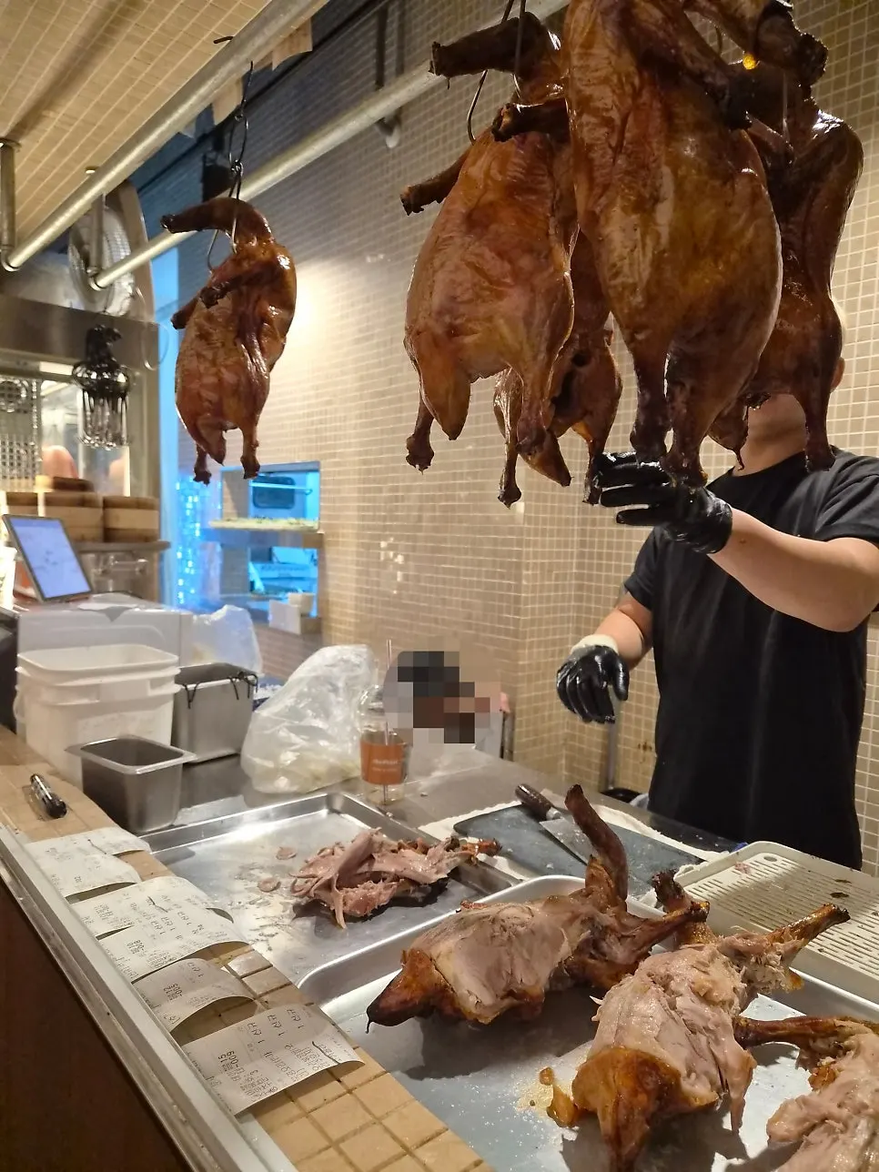 미림양장 압구정점 북경오리 반마리 상차림