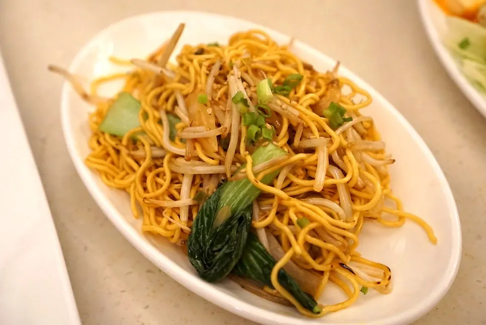 Egg noodle received through the Naver review event