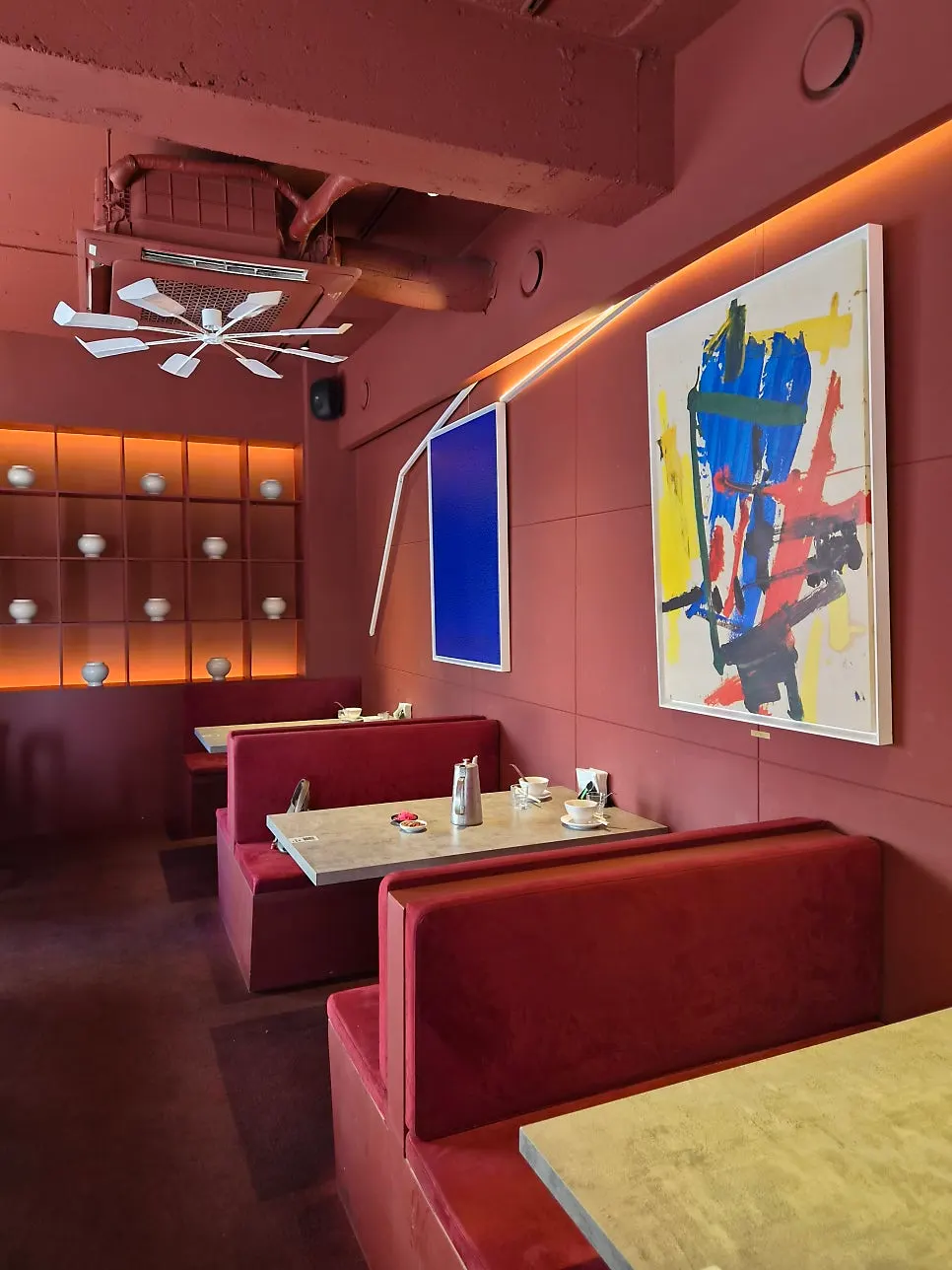 Space at Mirim Yangjang decorated with retro props