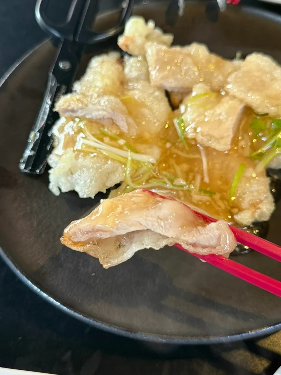 마파두부와 꿔바로우 함께 차린 상