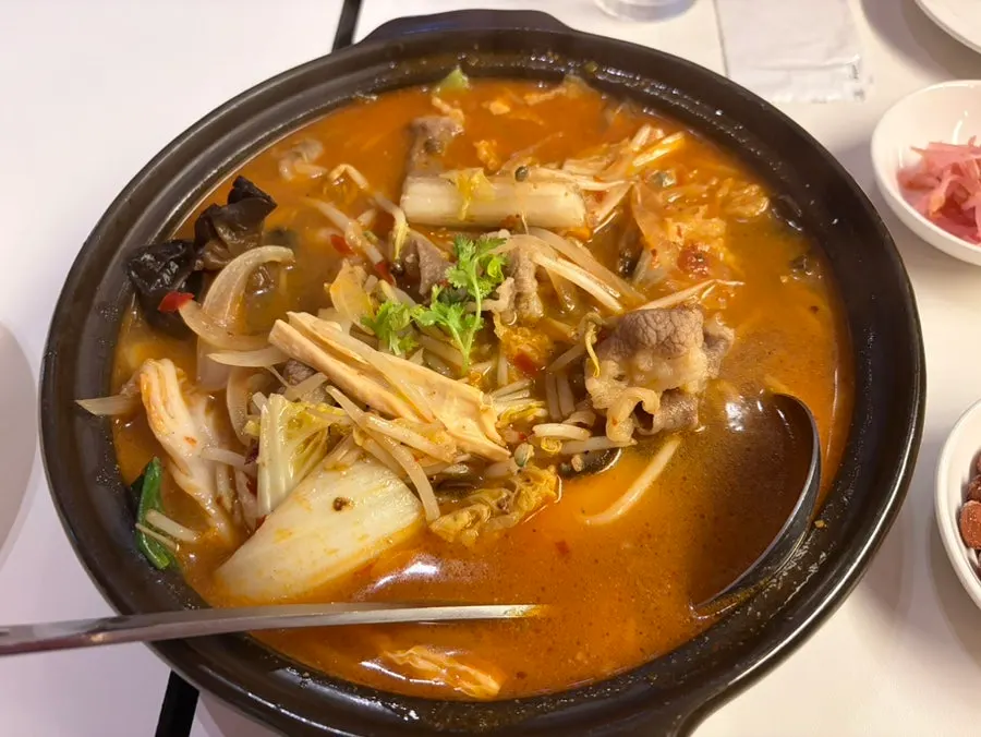 어향가지 접시 클로즈업