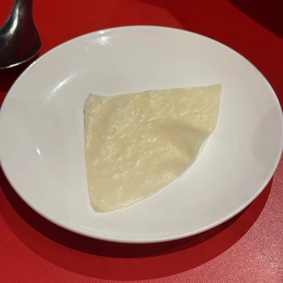Mil-jeonbyeong laid out on a large plate