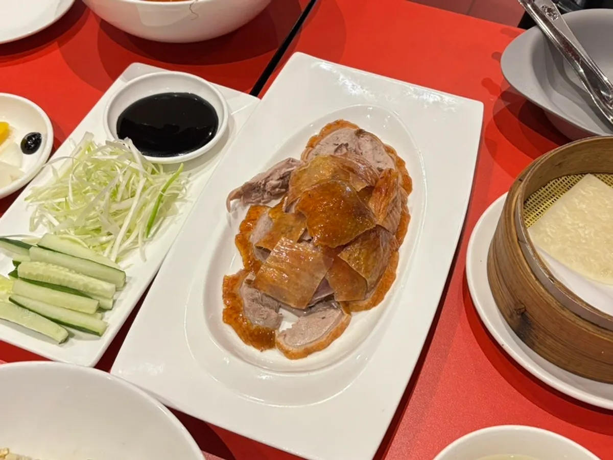 Half portion of Mirim Yangjang Peking duck with crispy skin