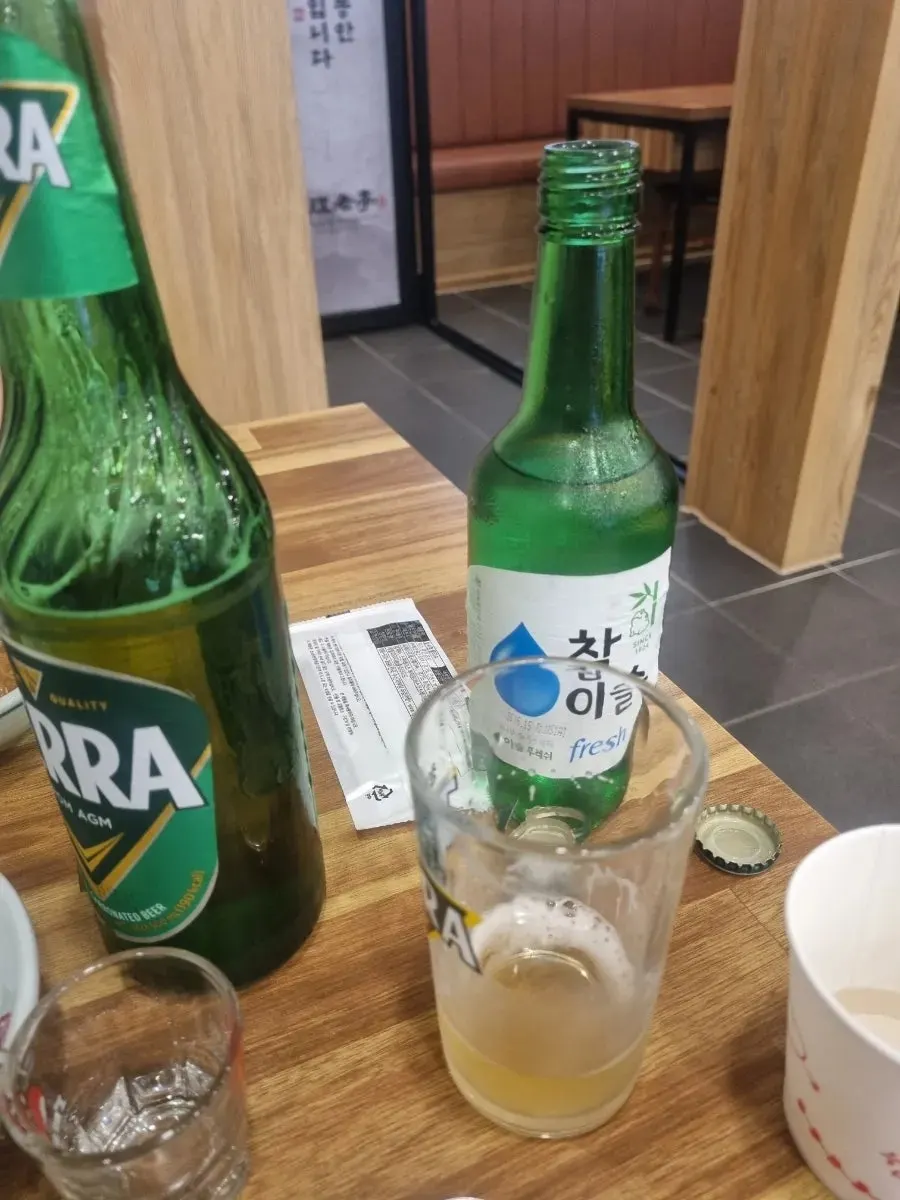 막걸리 메뉴 안내 사진