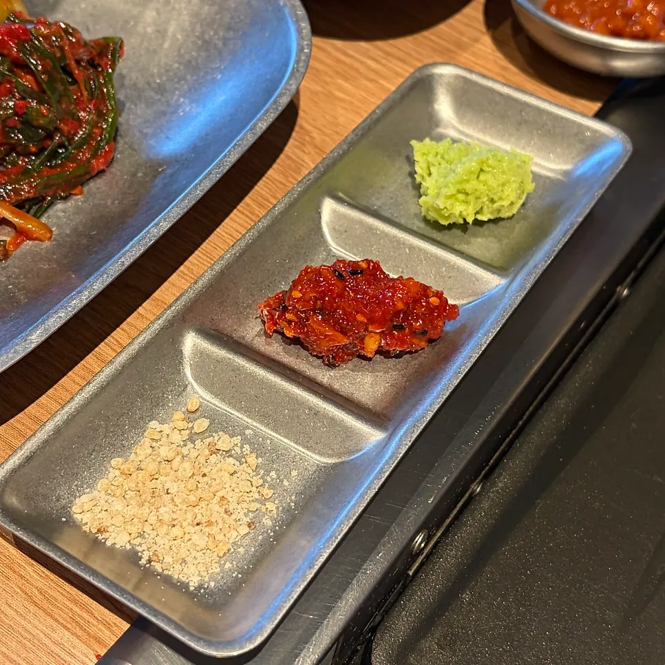 노릇하게 익힌 생오겹살