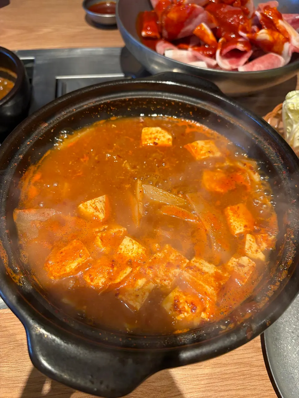 호랑이콩 된장찌개