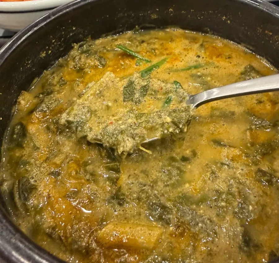 Southern-style loach soup with turmeric rice